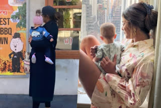 Priyanka Chopra takes daughter Malti Marie out for lunch