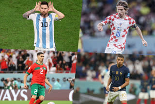 fifa world cup 2022  fifa world cup 2022 semi final  argentina vs croatia  france vs morocco  fifa world cup  world cup 2022  സെമി  മൊറോക്കോ  അര്‍ജന്‍റീന  ലോകകപ്പ് സെമി ലൈനപ്പ്  ഫിഫ ലോകകപ്പ്  ഫ്രാന്‍സ്  ക്രൊയേഷ്യ