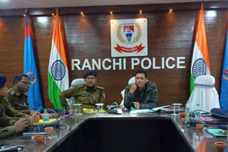 Ranchi police engaged in preparations for new year