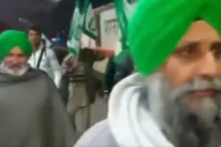 Protest at Ludhiana railway station