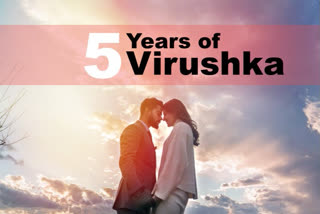 Anushka Sharma celebrates five years of marital bliss with Virat Kohli