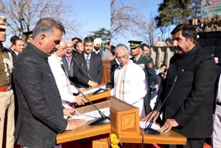 himachal cm and deputy cm oath ceremony