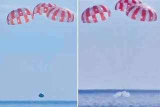 NASA Artemis 1 Orion splashdown