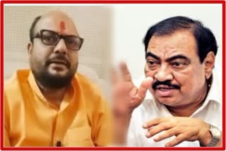 Eknath Khadse reaction on Gulabrao Patil