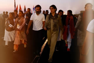 Priyanka Gandhi joins Rahul Gandhis Bharat Jodo Yatra in Rajasthan