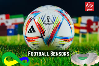 hightech sensor Footballs Used in FIFA World cup 2022