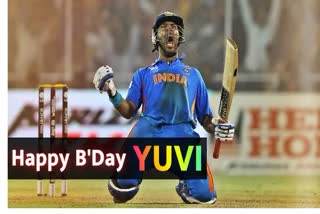 Etv BharatHAPPY  B'DAY YUVI : આજે પણ 6 સિક્સર છે યાદ.. BCCI એ શુભેચ્છા પાઠવી અને સિદ્ધિઓને યાદ કરી