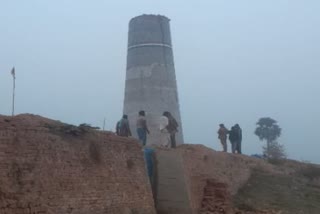 brick kiln chimney collapsed in Katihar