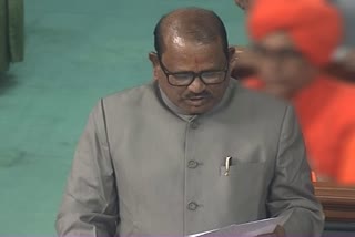 Banswara MP Kanakmal Katara in lok sabha