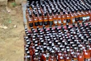 Liquor seized from auto in Banka