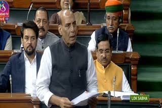 rajnath in parliament