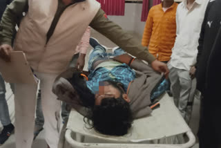 group of people beaten biker in Alwar after he hit a girl with his bike