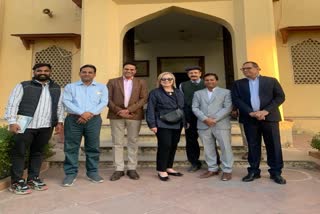 Hillary Clinton in Rajasthan, Hillary Clinton Visits Jantar mantar in Jaipur