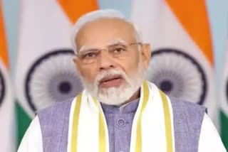 PM Modi participate in the inauguration ceremony of the Centenary Festival of Pramukh Swami Maharaj Ahmedabad Gujarat