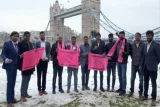 BRS flag unveiling in London