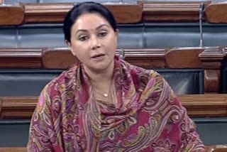 Rajsamand MP Diya Kumari in Lok Sabha