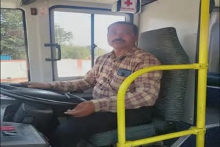 Bus driver Shankarpuri Goswami