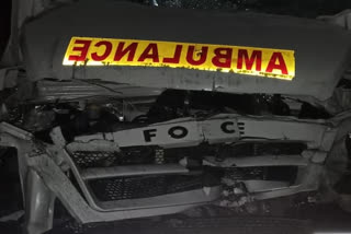 Ambulance Accident Chandrapur