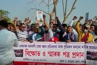 driver of adarani service scheme protest in sasal