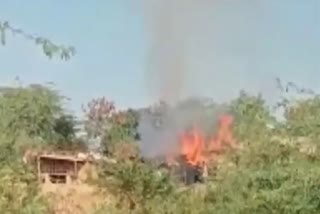 morena dabangs burnt dalits house