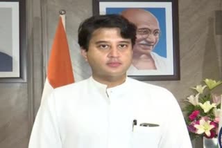 Civil aviation minister Jyotiraditya Scindia