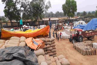 Paddy purchase affected due to rain