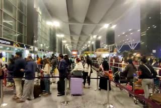 Overcrowding At Kempegowda International Airport