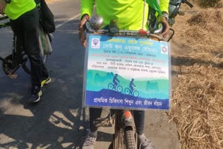 Two friends cycle journey News