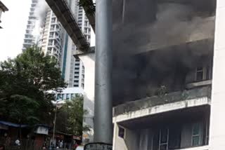 Fire breaks out at Avighna building in Mumbai