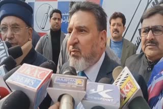 New land policy draconian, inhuman, says  apni party President Altaf Bukhari