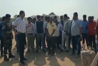 janjgir champa Collector reprimanded