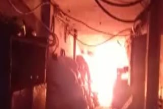 fire broke out in fazalganj kanpur