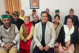 Pushpendra Verma press conference in Hamirpur.