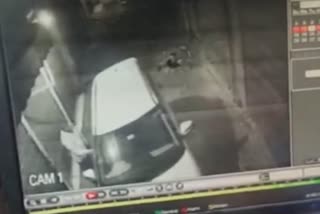 Thief stole Creta car in 3 minutes in Burari