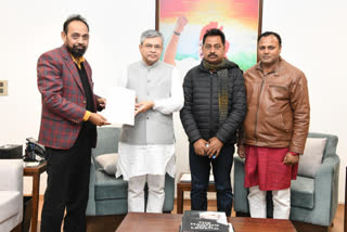 Jamshedpur MP met Union Railway Minister