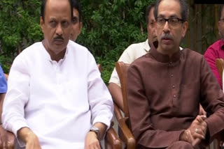 Ajit pawar and Uddhav Thackeray