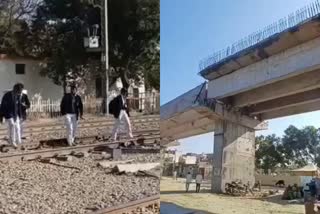 Rasulpur railway flyover work incomplete