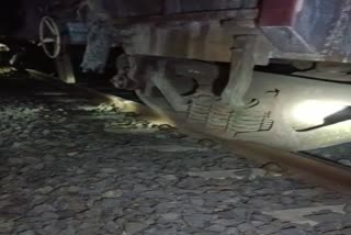 Train accident near Anta station in Baran