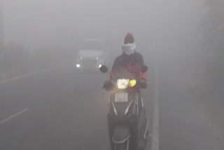 People are disturbed by the fog in North India