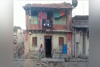 A picture of the house where the Pujeri family is currently living