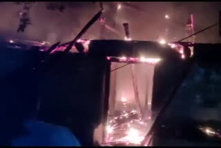 તેલંગાણામાં એક મકાનમાં લાગી ભીષણ આગ, 6 લોકો જીવતા દાઝી ગયા