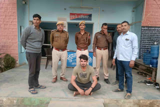 Petrol pump loot accused arrested in Dholpur