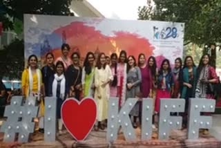 Selfie Zone in Kolkata International Film Festival 2022 attracts people