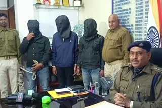 Ranchi police arrested three criminals