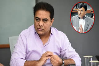 KTR Fires on Union Minister Mansukh Mandaviya