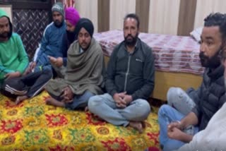 An inconsolable family after the death of a young man from a heart attack in the joy of going to America in Sangrur, Punjab