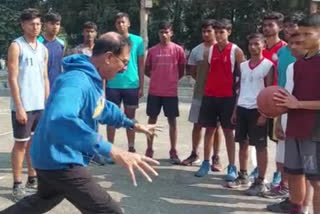 Basketball Players Selected From Dhanbad