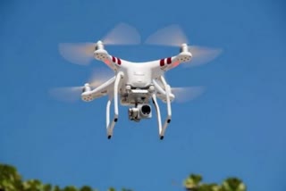 drone spotted at Punjab gurdaspur