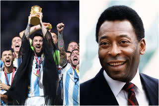 Pele congratulate Lionel Messi and Argentina  Pele instagram  fifa world cup  fifa world cup 2022  qatar world cup  Pele on Lionel Messi  Lionel Messi  kylian mbappe  Pele on kylian mbappe  ഖത്തര്‍ ലോകകപ്പ്  ഫിഫ ലോകകപ്പ് 2022  പെലെ  മെസിയെ അഭിനന്ദിച്ച് പെലെ  ലയണല്‍ മെസി  diego maradona  ഡിഗോ മറഡോണ