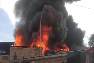 fire in chemical factory in Jodhpur